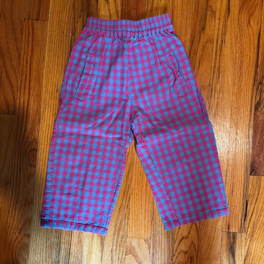 All Small Co. “Purple Plaid Pants”